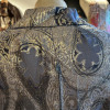 Blouse Gudule 70's lamée argent TS