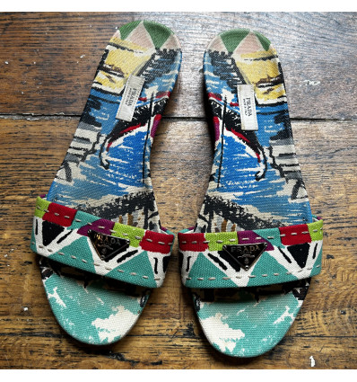 Paire de mules Prada T37
