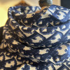 Carré Christian Dior monogramme marine