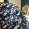 Carré Christian Dior monogramme marine