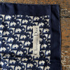 Carré Christian Dior monogramme marine