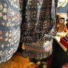 Blouse Louis Feraud vintage soie froufrou T38