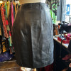 Jupe cuir Jean Claude Jitrois vintage TS