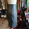 Jupe cuir Jean Claude Jitrois vintage TS