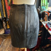 Jupe cuir Jean Claude Jitrois vintage TS