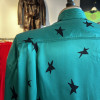 Blouse Emanuel Ungaro vintage soie etoilés T42/38