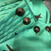 Blouse Emanuel Ungaro vintage soie etoilés T42/38