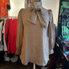 Blouse Chloé vintage soie façonnée TS