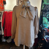 Blouse Chloé vintage soie façonnée TS