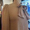 Blouse Chloé vintage soie façonnée TS