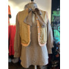 Blouse Chloé vintage soie façonnée TS