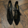Paire de richelieus Walter Steiger résille/daim T37