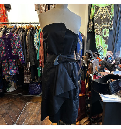 Robe Thierry Mugler vintage T36 noire