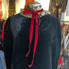 Blouse Christian DiorBoutique velours lamée TS