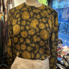 Blouse Chanel vintage soie pièces d'or monogramme