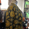 Blouse Chanel vintage soie pièces d'or monogramme