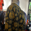 Blouse Chanel vintage soie pièces d'or monogramme