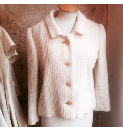 Veste Carven vintage tweed