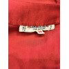 Blouse Saint-Laurent vintage T38 rubis satinée