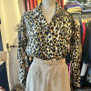Blouse Saint-Laurent rive gauche T40 léopard