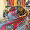 Maxi chale Lanvin vintage laine