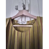 Robe Christian Dior vintage soie rayée T36 environ