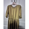Robe Christian Dior vintage soie rayée T36 environ