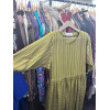 Robe Christian Dior vintage soie rayée T36 environ