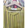 Robe Christian Dior vintage soie rayée T36 environ