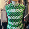 Robe soie pois Michele Morgan vintage