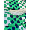 Robe soie pois Michele Morgan vintage