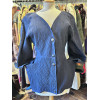 Veste Anne Marie Beretta vintage gauffrée T38