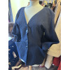Veste Anne Marie Beretta vintage gauffrée T38