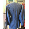 Veste Anne Marie Beretta vintage gauffrée T38