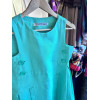 Robe Geoffrey Beene vert années 60