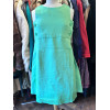 Robe Geoffrey Beene vert années 60