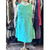 Robe Geoffrey Beene vert années 60