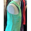 Robe Geoffrey Beene vert années 60