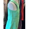 Robe Geoffrey Beene vert années 60
