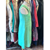 Robe Geoffrey Beene vert années 60