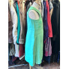 Robe Geoffrey Beene vert années 60