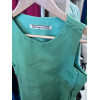 Robe Geoffrey Beene vert années 60