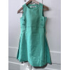 Robe Geoffrey Beene vert années 60