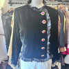 Veste légère velours Yves Saint-Laurent vintage T42/M