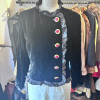 Veste légère velours Yves Saint-Laurent vintage T42/M