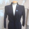 Robe smocking Saint-Laurent vintage
