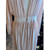Robe soie et dentelle années 20