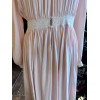 Robe soie et dentelle années 20