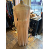 Robe soie et dentelle années 20
