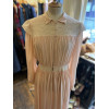 Robe soie et dentelle années 20